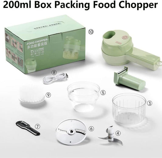 Mini hachoir électrique portable