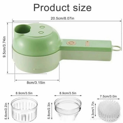 Mini hachoir électrique portable